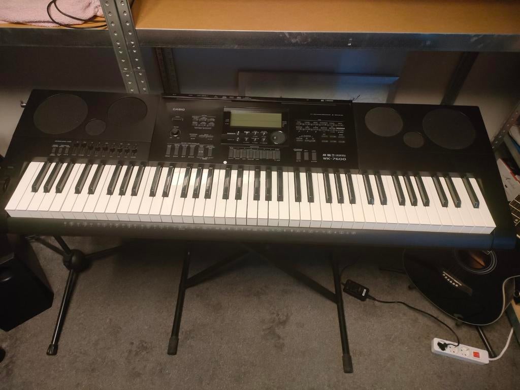 Casio WK-7600 Keyboard, Ophalen, Zo goed als nieuw, Casio