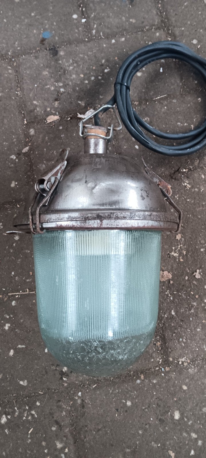 partij vintage industriële hanglampen bully, Ophalen of Verzenden