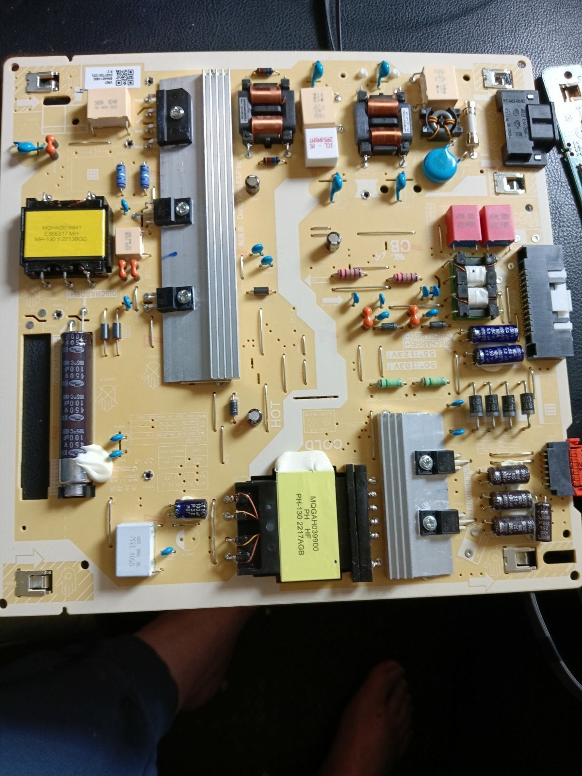 Onderdelen voor TV: Voeding, Mainboard, T-Con, Ophalen, 50 Hz, Samsung, 100 cm of meer