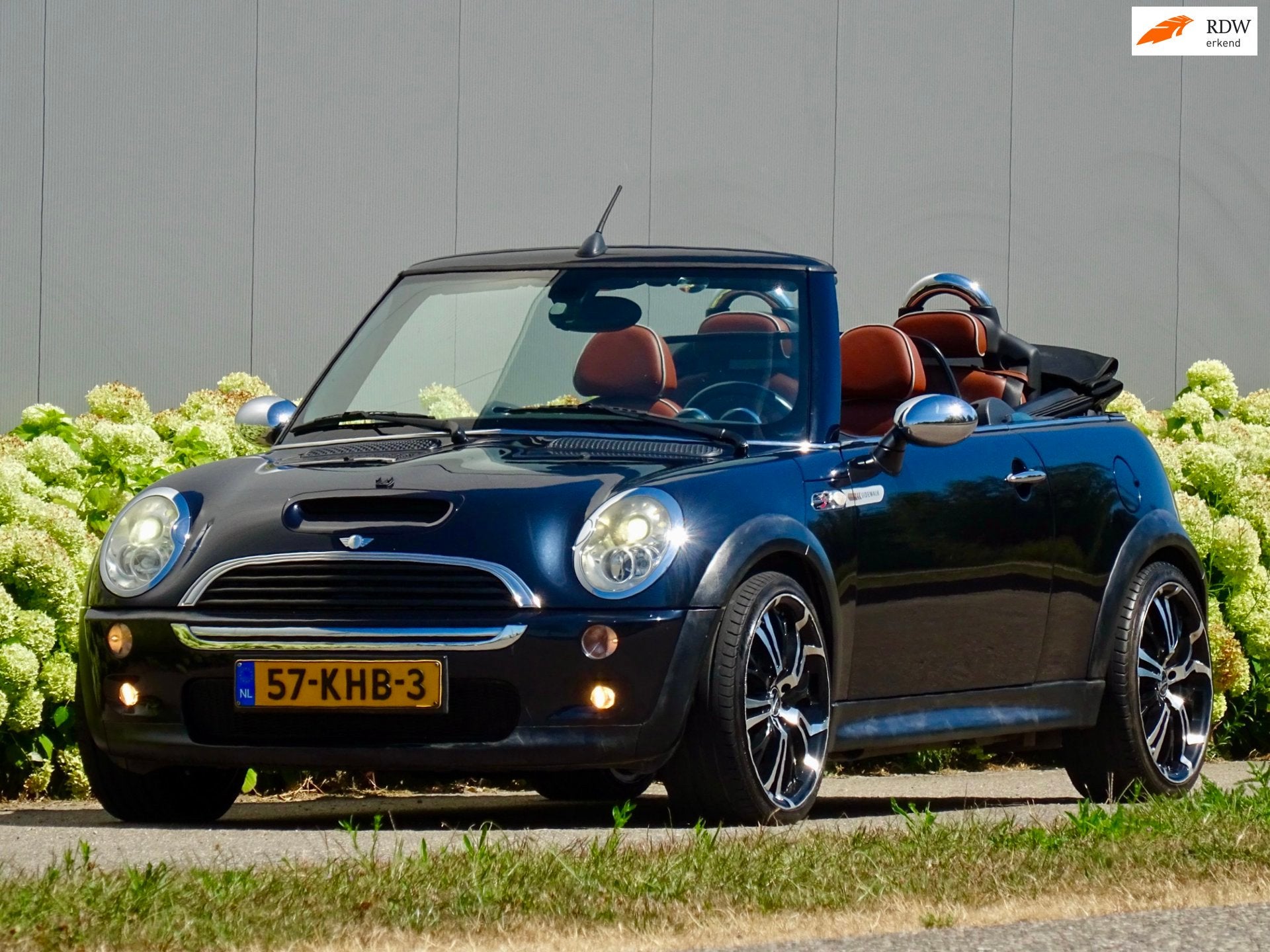 Mini Cabrio 1.6 Cooper S Sidewalk | Leer | Navi | UNIEK |, Auto's, Mini, Voorwielaandrijving, Gebruikt, 4 cilinders, Cabriolet