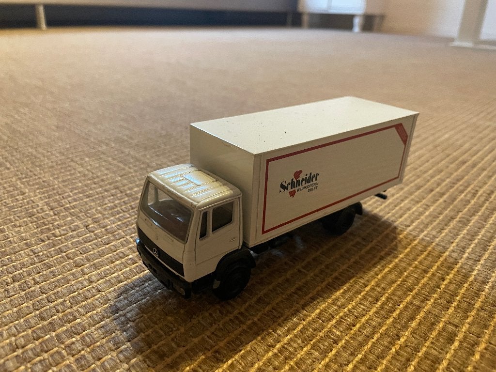Miniatuur vrachtwagens, Ophalen, Zo goed als nieuw, Bus of Vrachtwagen, Lion Toys