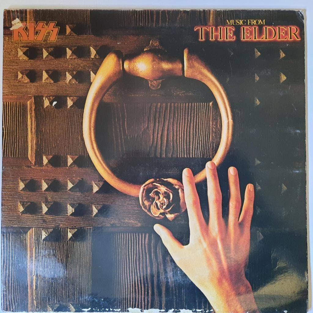 LP "Music from The Elder" - Kiss, Cd's en Dvd's, Vinyl | Rock, Gebruikt, Beschermende buitenhoes, Fotohoes, Inclusief binnenhoes