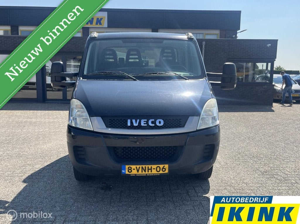 Iveco Daily Oprijwagen 3.0 40C18 410 | Tijhof | Laadvermogen, Auto's, Euro 5, Stof, Gebruikt, Zwart