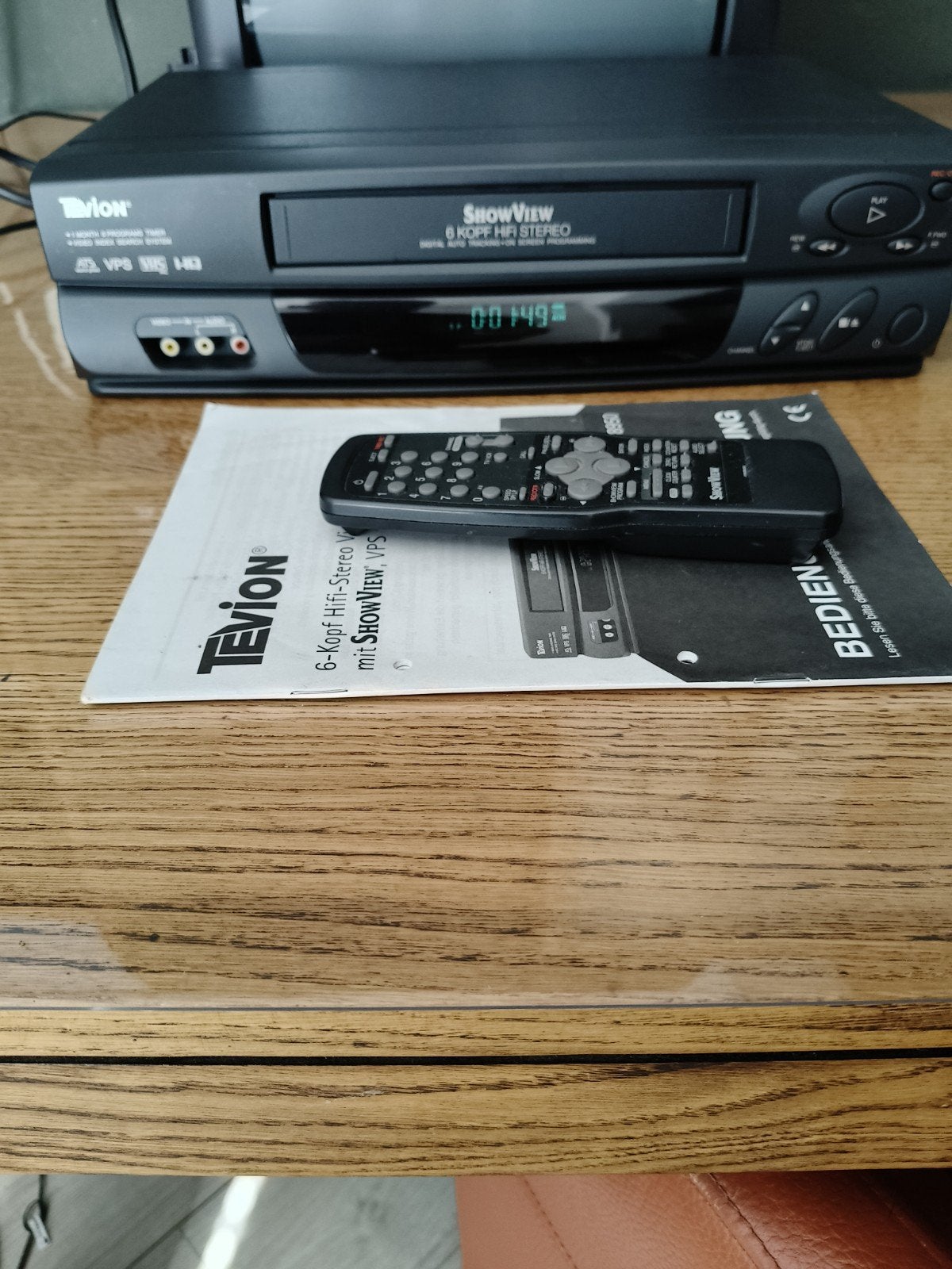 Tevion VHS-speler MD 8950, Ophalen, Zo goed als nieuw, VHS-speler of -recorder