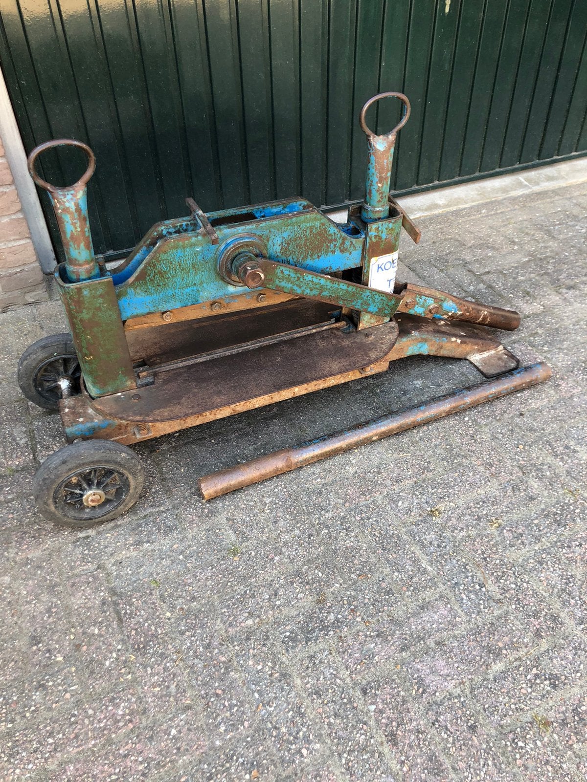 Stenenknipper, Ophalen, Gebruikt