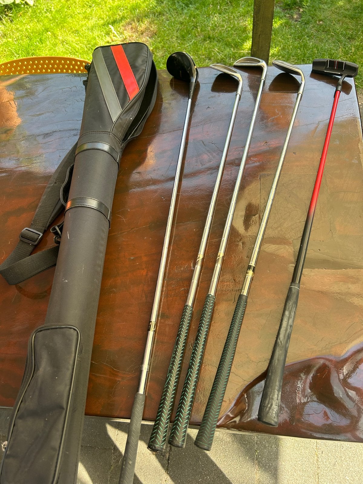 Minisetje MC Gregor golfclubs - Ideaal voor beginners, Ophalen, Gebruikt, Set, Overige merken