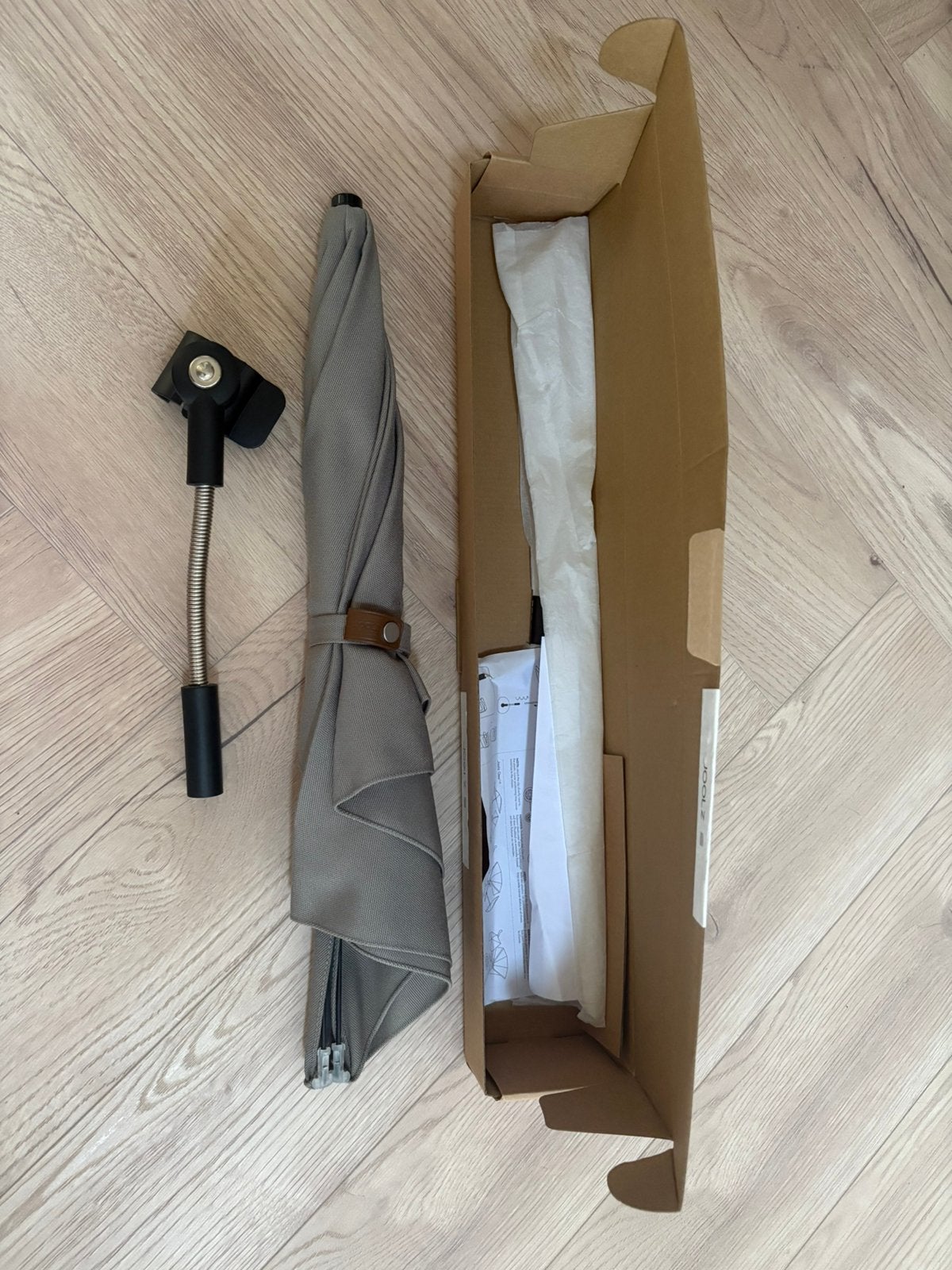 Nieuw!! Joolz parasol paraplu Sage Green Geo Day Hub, Ophalen of Verzenden, Groen, Joolz, Joolz