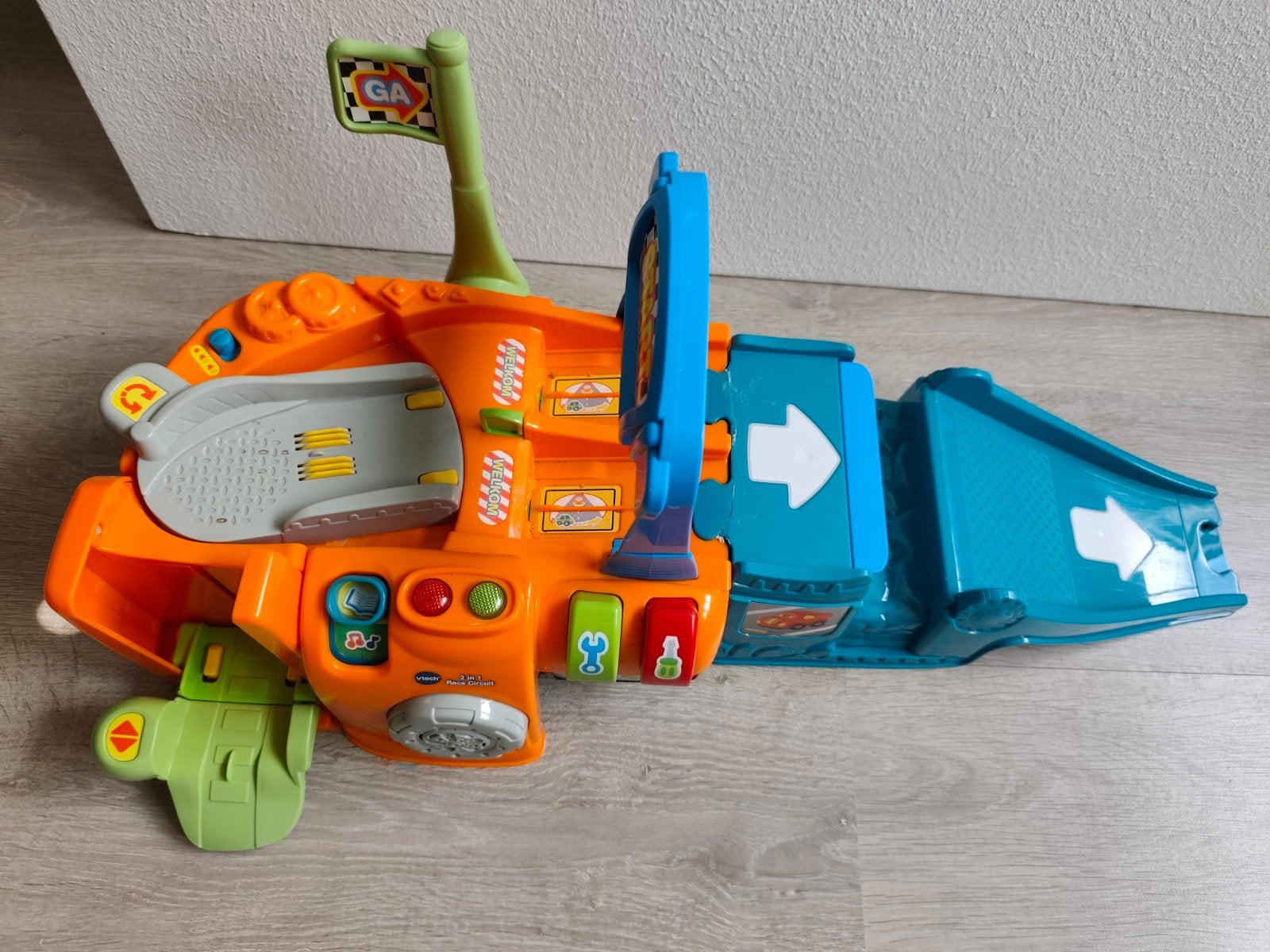 VTech Toet Toet Auto's Racebaan, Gebruikt, Onderdelen, Zelf te bouwen, Handmatig