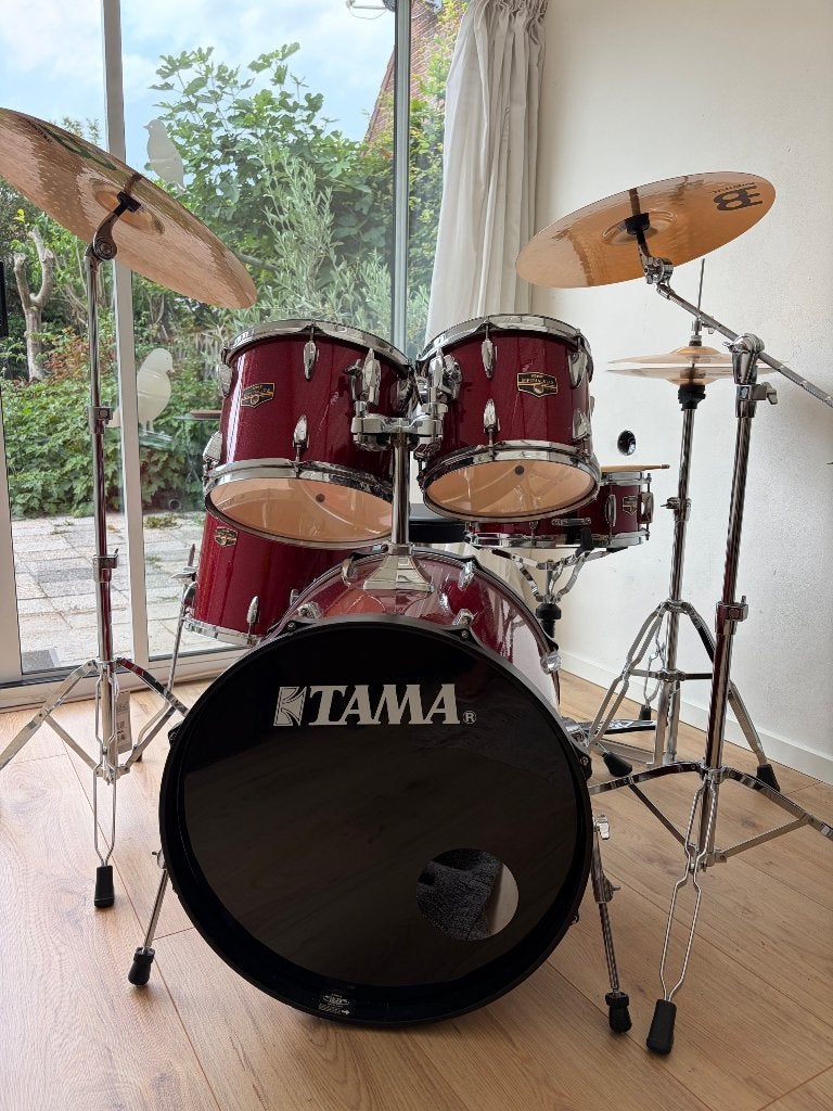 Drumstel TAMA, Muziek en Instrumenten, Drumstellen en Slagwerk, Ophalen, Gebruikt, Tama