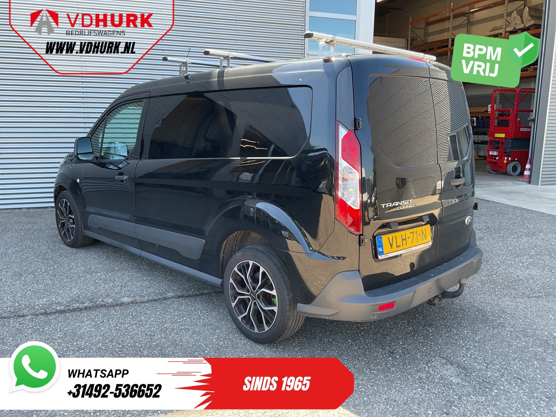 Ford Transit Connect 1.6 TDCI L2 EXPORT Stoelverw/ 3Pers/ Ai, Voorwielaandrijving, Euro 5, Stof, Gebruikt