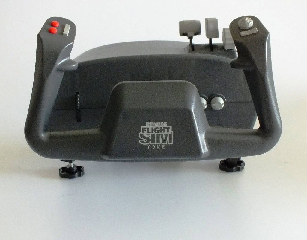 CH Yoke (stuurknuppel) voor Flightsim, Computers en Software, Joysticks, Zo goed als nieuw, Ophalen of Verzenden