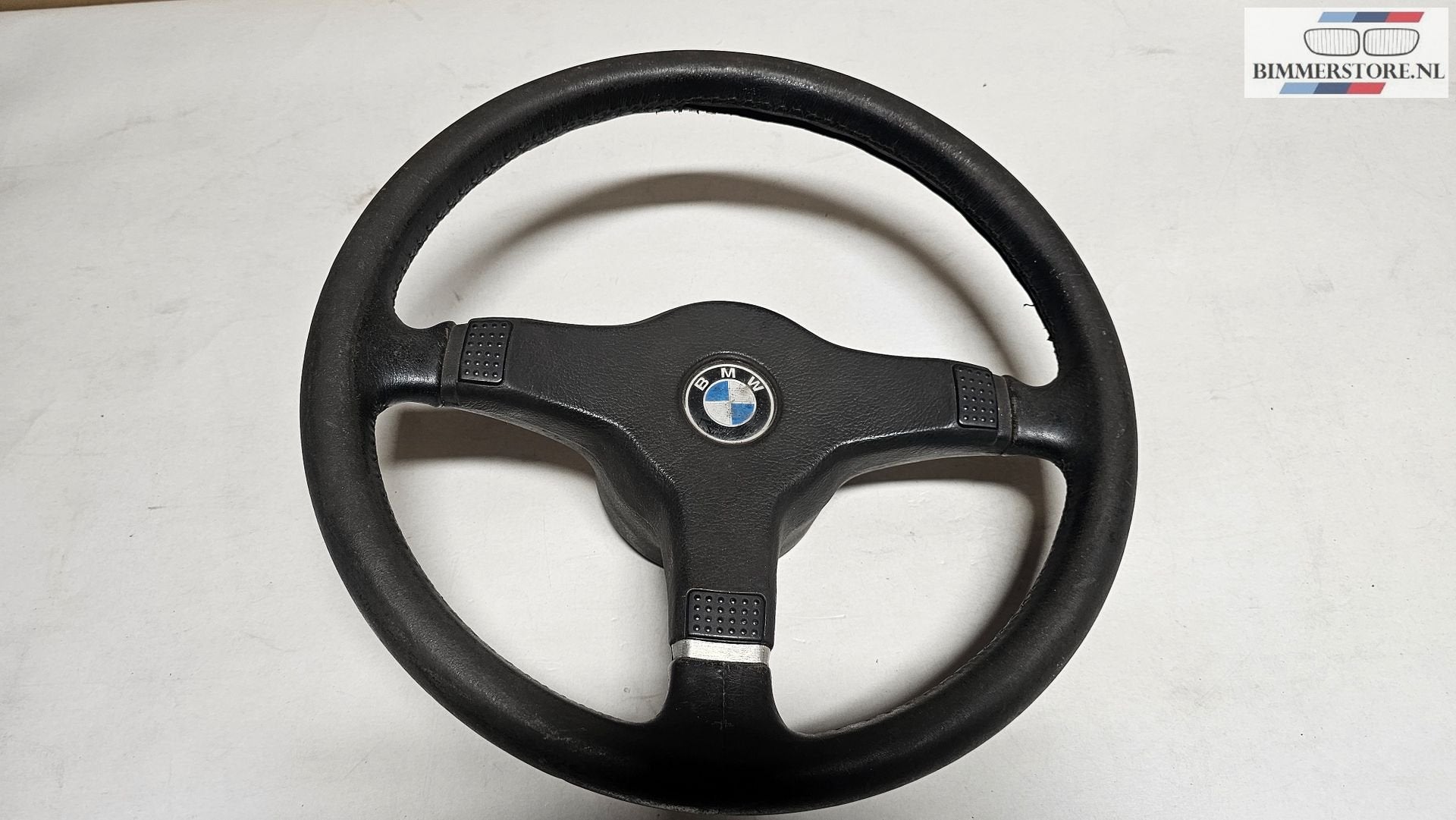M Tech sport stuur leer 380mm BMW 3 serie E30 32331155295, Gebruikt, -, Ophalen of Verzenden, -