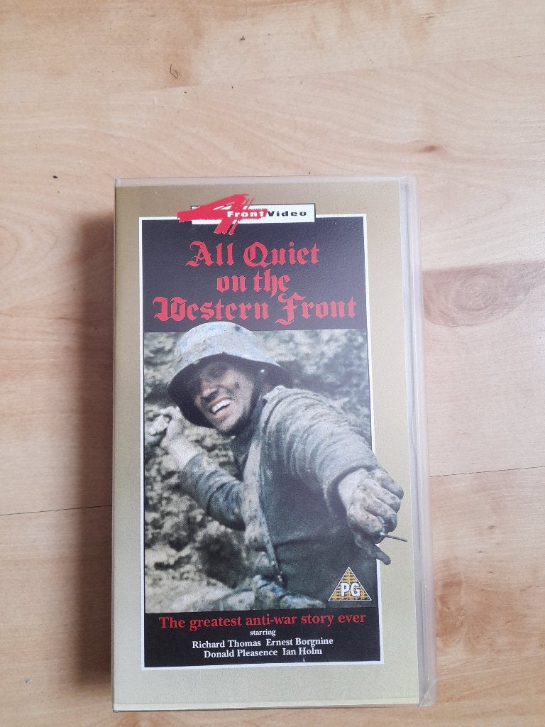 All quiet on the Western Front  VHS, Alle leeftijden, Ophalen of Verzenden, Zo goed als nieuw, Actie en Avontuur