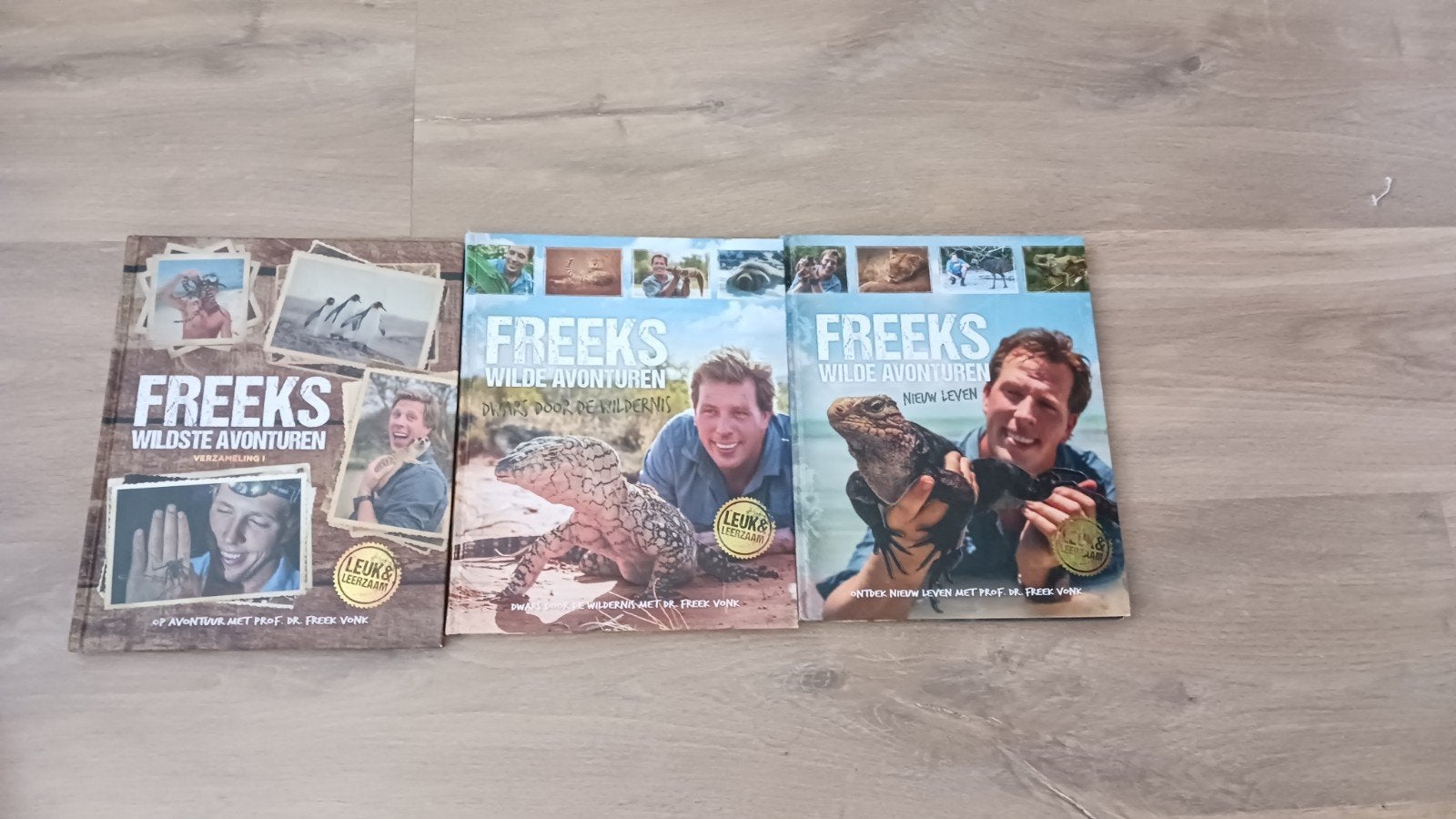 Freek Vonk Wilde Avonturen Boeken - 3-delige set, Ophalen of Verzenden
