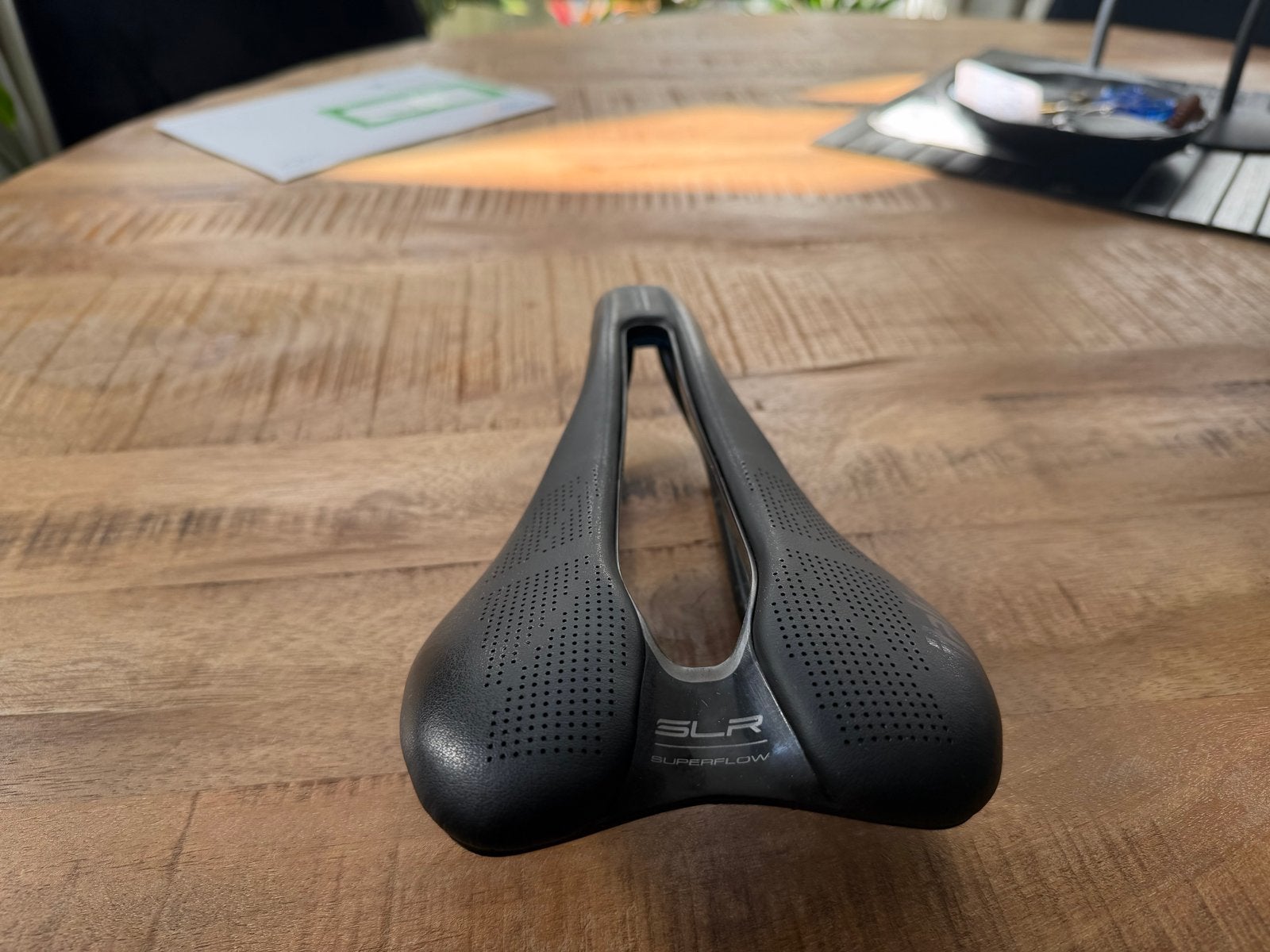 Selle Italia SLR Superflow Zadel - Comfort en Prestatie, Kunststof, Ophalen of Verzenden, Zo goed als nieuw, Zadel