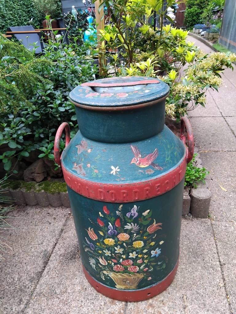 ,GROTE MELK BUS, Tuin en Terras, Tuinwanddecoratie, Ophalen, Gebruikt