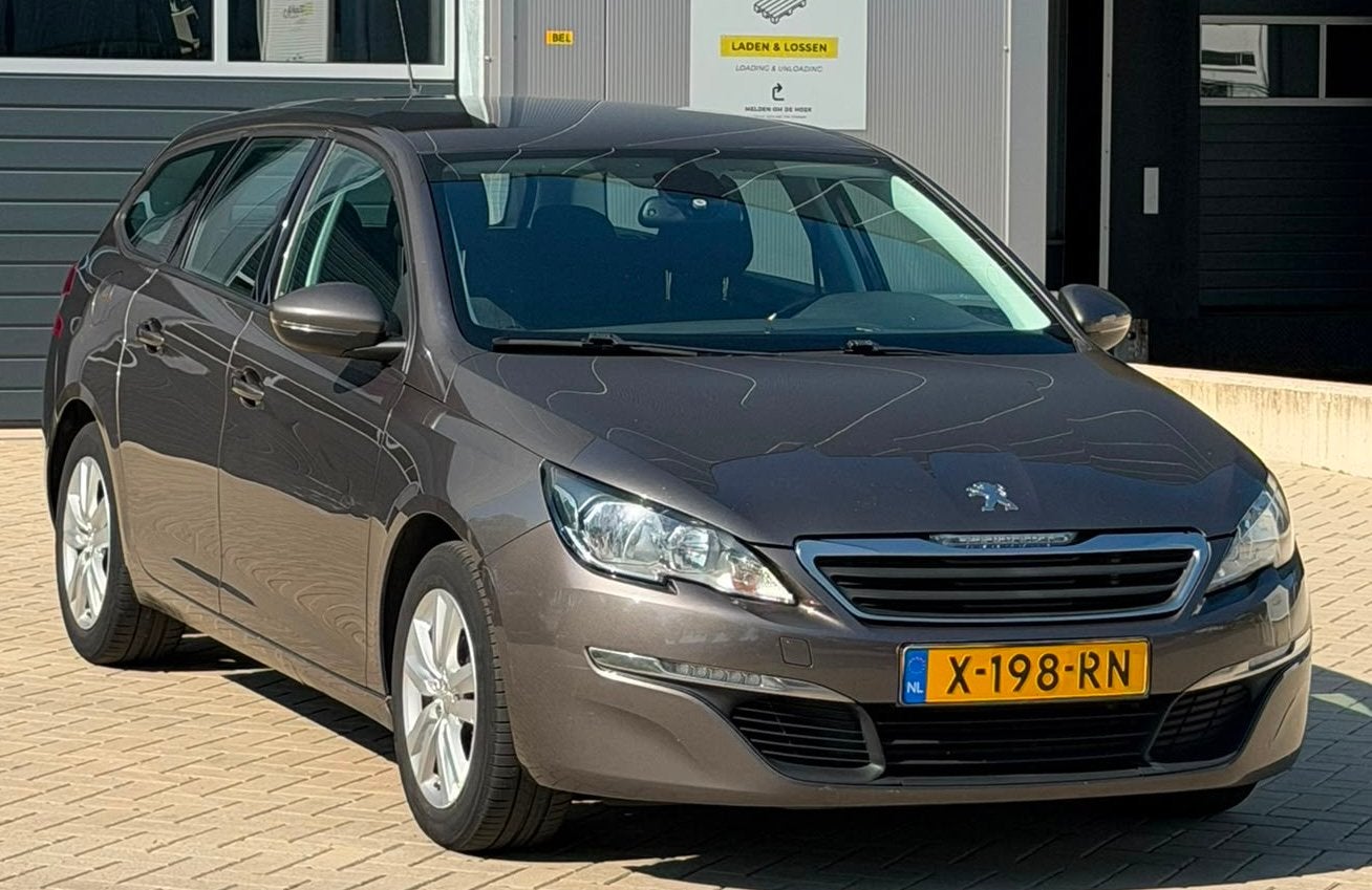 ‼️PEUGEOT 308 SW 1.6 HDI AIRCO/NAVI/CRUOSE ‼️FEST PRICE ‼️, Auto's, Peugeot, Euro 5, Stof, Zwart, 4 cilinders