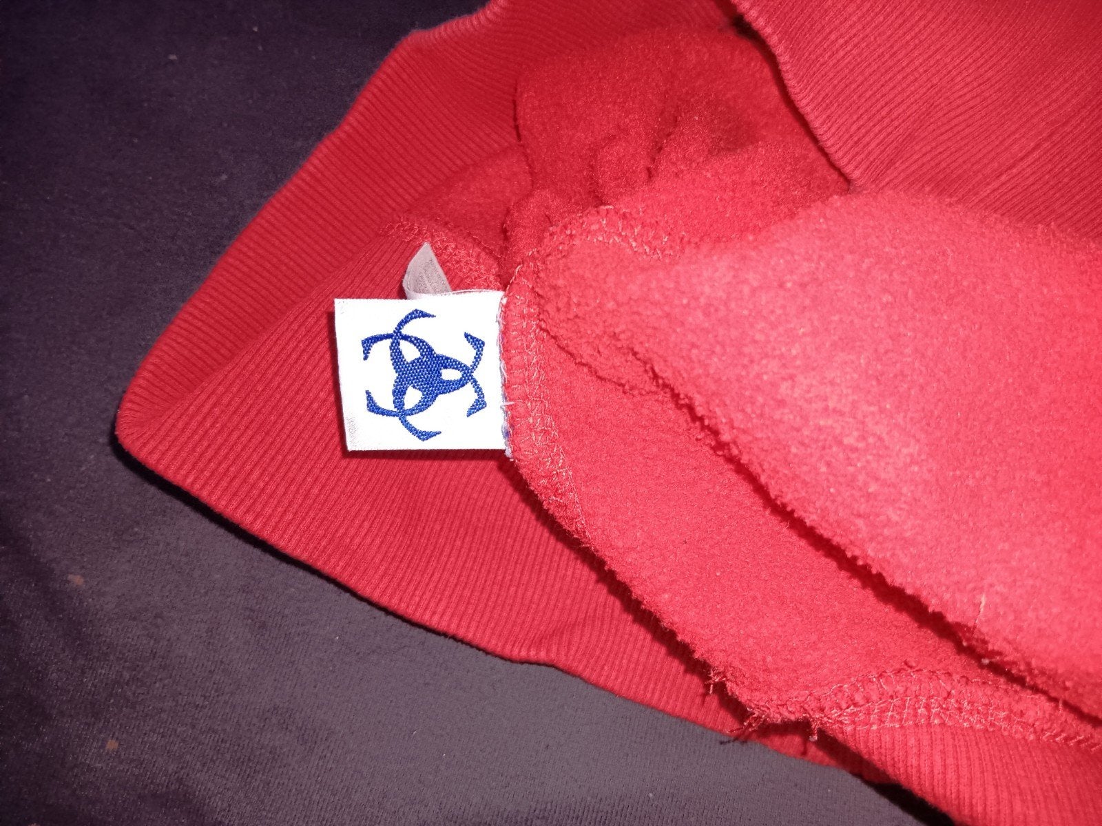 BANLIEU RODE HOODIE MAAT L., Ophalen of Verzenden, Gebruikt, Merk
