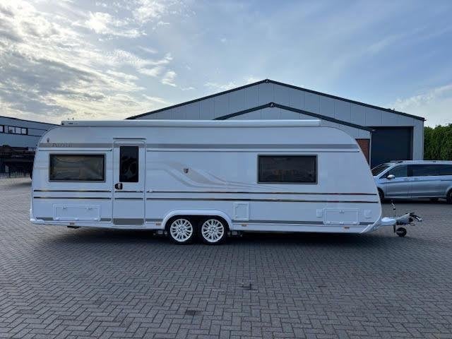 TABBERT PUCCINI 685 DF VOLL OPTIES IN ABSOLUTE NIEUWSTAAT, Rondzit, Tabbert, 7 tot 8 meter, Bedrijf