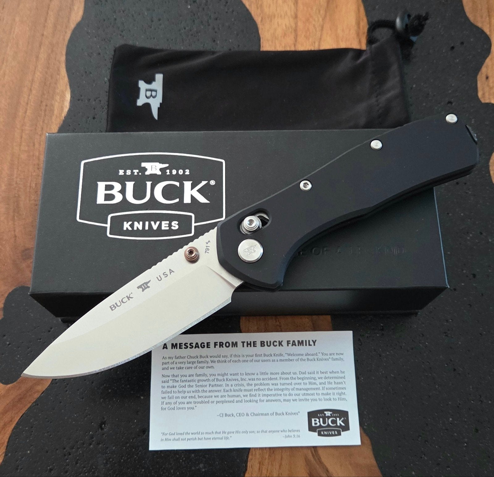 Buck Range Elite Magnacut mes / zakmes ..nieuw.., Ophalen of Verzenden, Nieuw