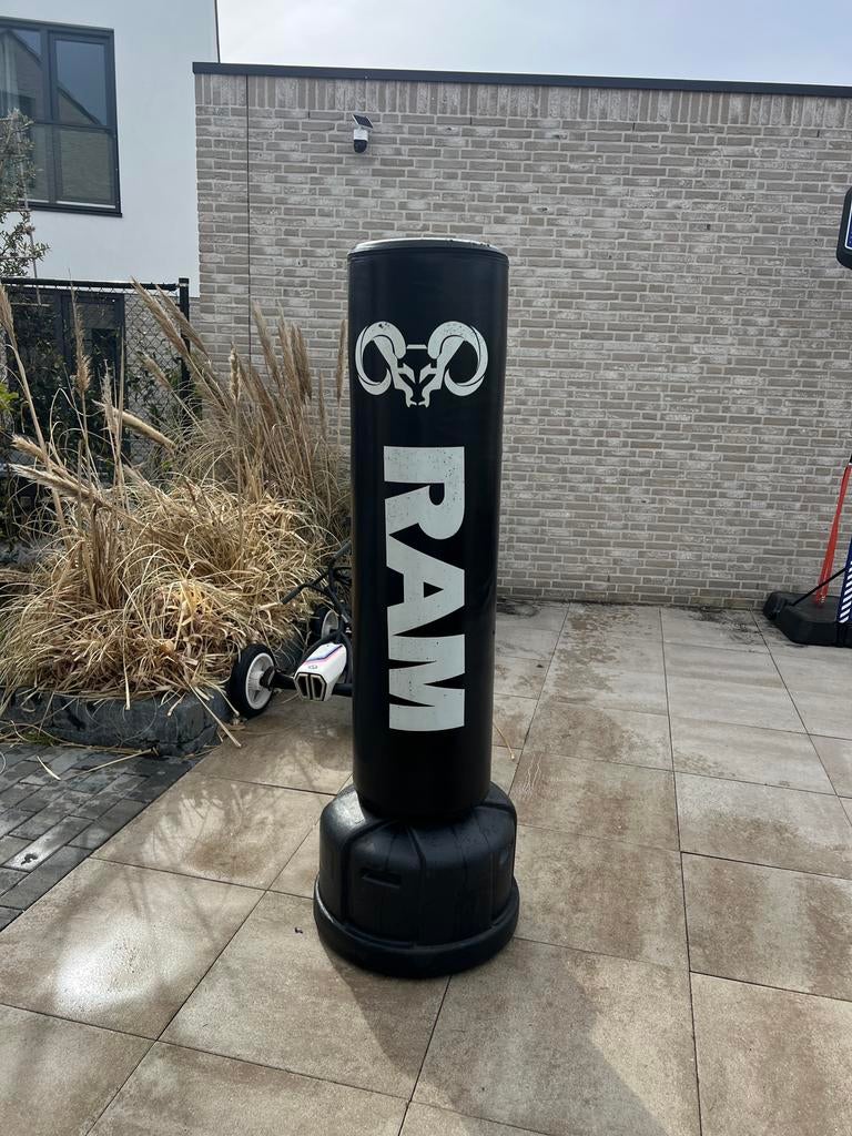 Ram o2 XL bokspaal Incl Accesoires, Sport en Fitness, Boksen, Ophalen, Zo goed als nieuw, Bokszak