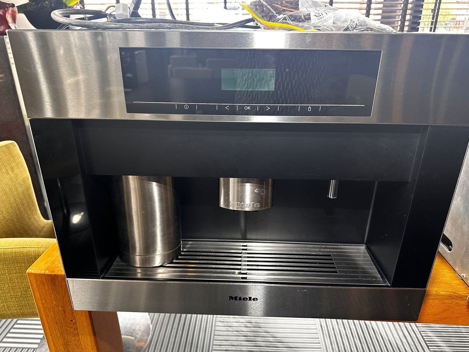 Miele CVA 5060 Inbouw Koffiemachine, Ophalen, Gebruikt, Koffiemachine, Koffiebonen
