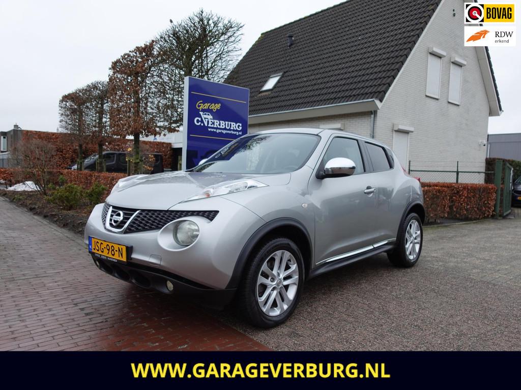 Nissan Juke 1.6 DIG-T Tekna 190 PK ! (Navi,Camera,Cruise,Sto, Voorwielaandrijving, Euro 5, Gebruikt, Handgeschakeld