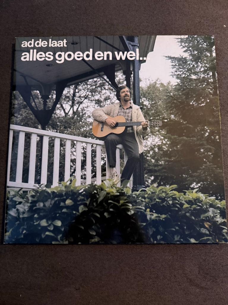 Ad de Laat - Alles Goed en Wel LP, Ophalen, Gebruikt