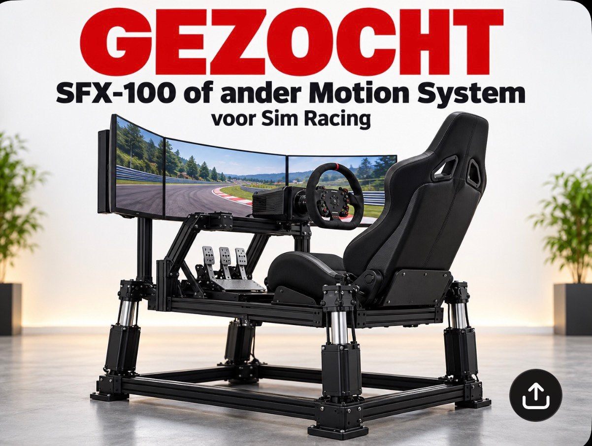 GEZOCHT : SFX-100 Motion Systeem - Sim Racing, Ophalen, Gebruikt