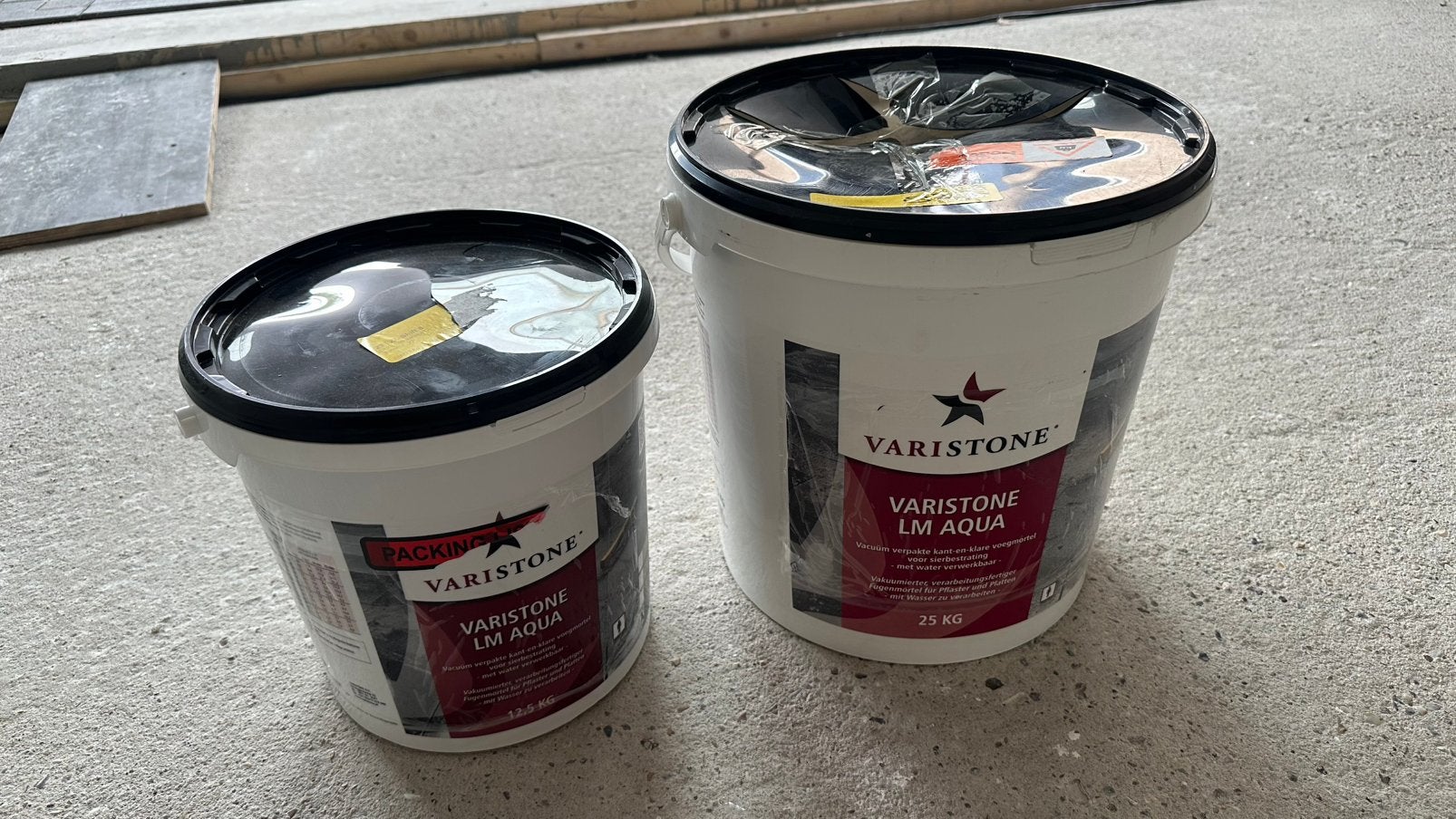 Varistone LM Aqua Basalt 12,5KG en 25KG emmer, Ophalen, Overige typen, Nieuw, Minder dan 20 cm