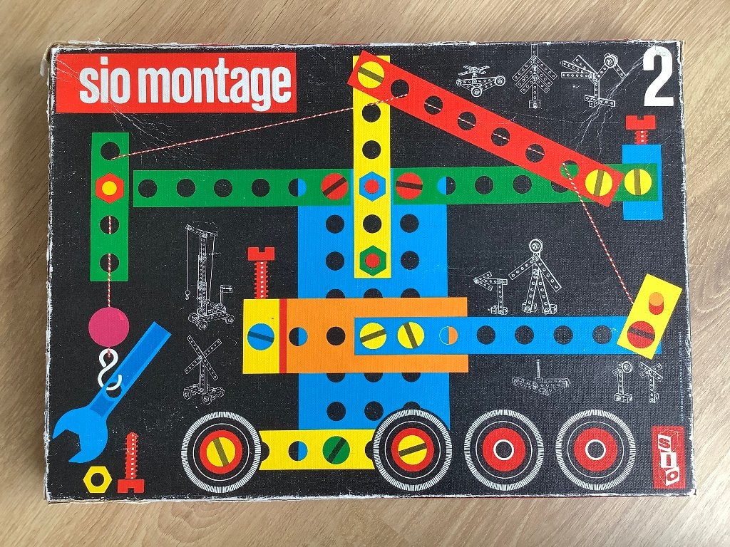 SIO Montage 2 – vintage bouwpakket (jaren ’60/’70)., Ophalen of Verzenden, Huis en Inrichting