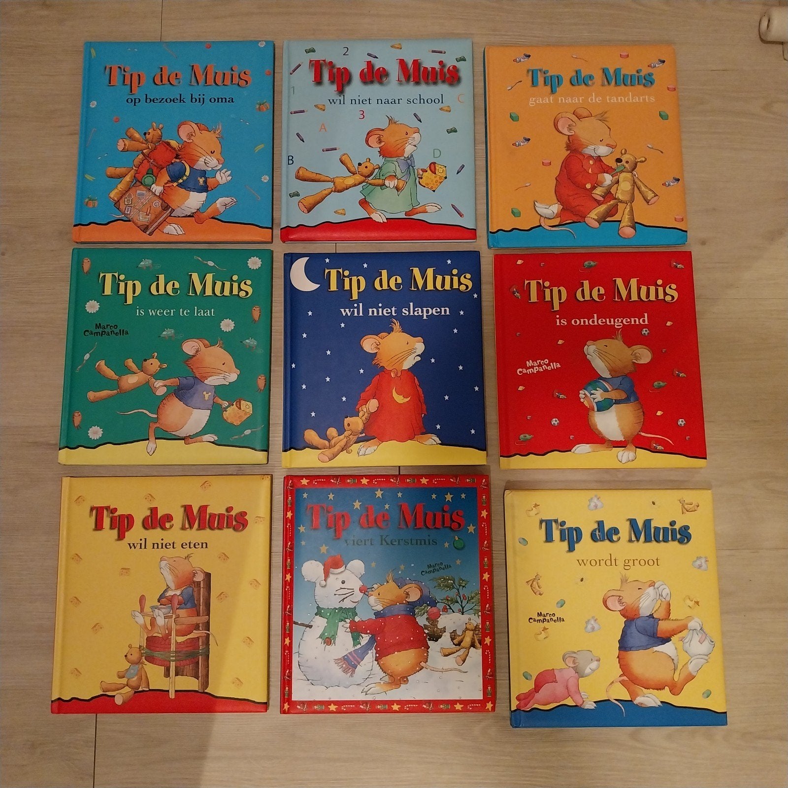 Tip de Muis Boeken van Anna Casalis 9 stuks, Onbekend, Fictie algemeen, Jongen of Meisje, Ophalen of Verzenden