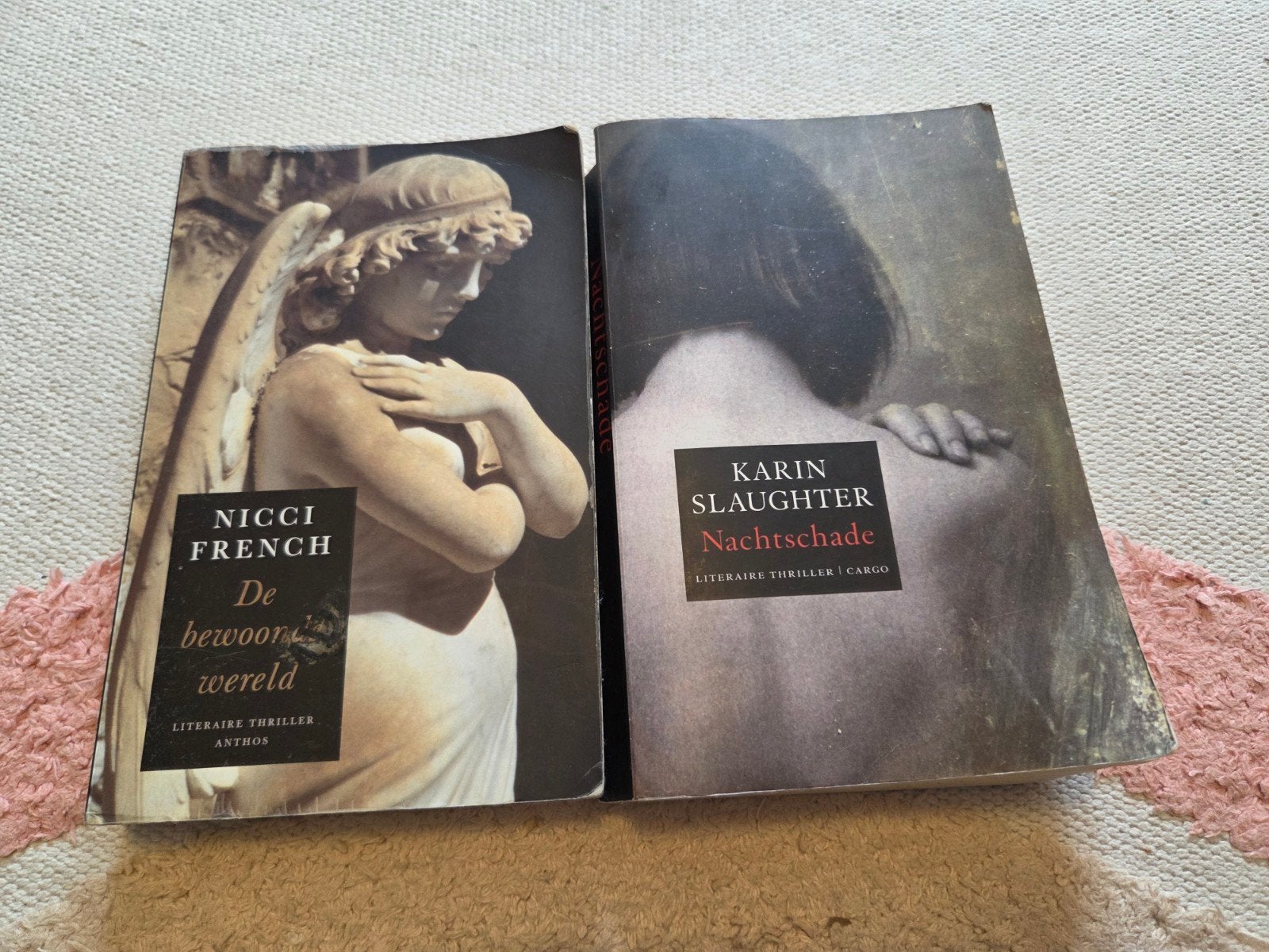 Twee boeken 
Karin Slaughter Nachtschade
Nicci French de bew, Boeken, Romans, Ophalen, Gelezen