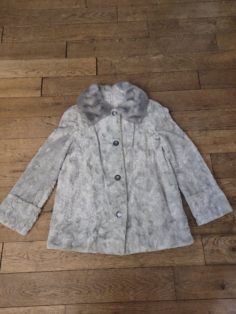 Imitatie bontjas vintage S/M, Maat 38/40 (M), Heikant 21 Kaatsheuvel, Belle Vieille Brocante, Ophalen of Verzenden