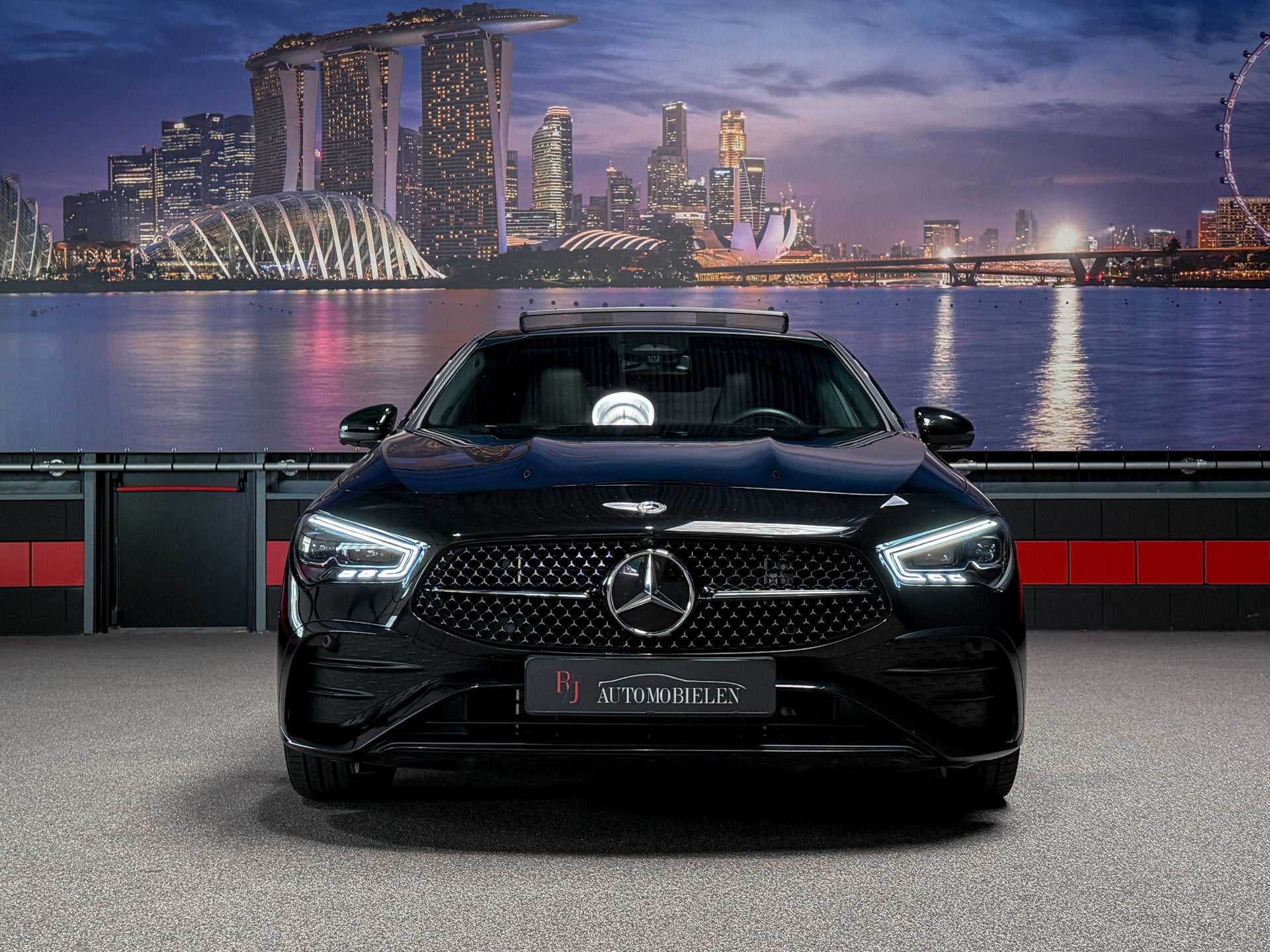 Mercedes-Benz CLA-Klasse 250 e AMG Memory|HeadUp|360camera|S, Gebruikt, 4 cilinders, Zwart, Origineel Nederlands