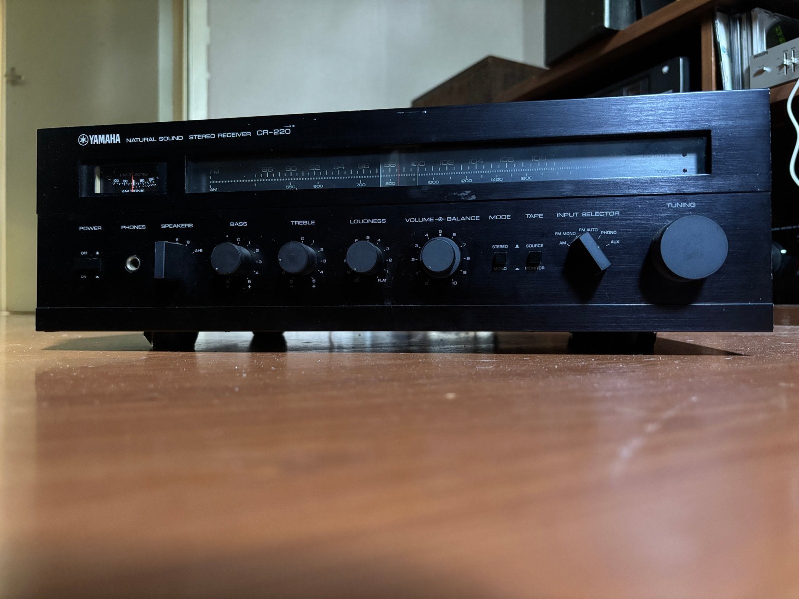 Yamaha CR-220 Stereo Receiver, Gebruikt, Yamaha, Ophalen of Verzenden, Minder dan 60 watt