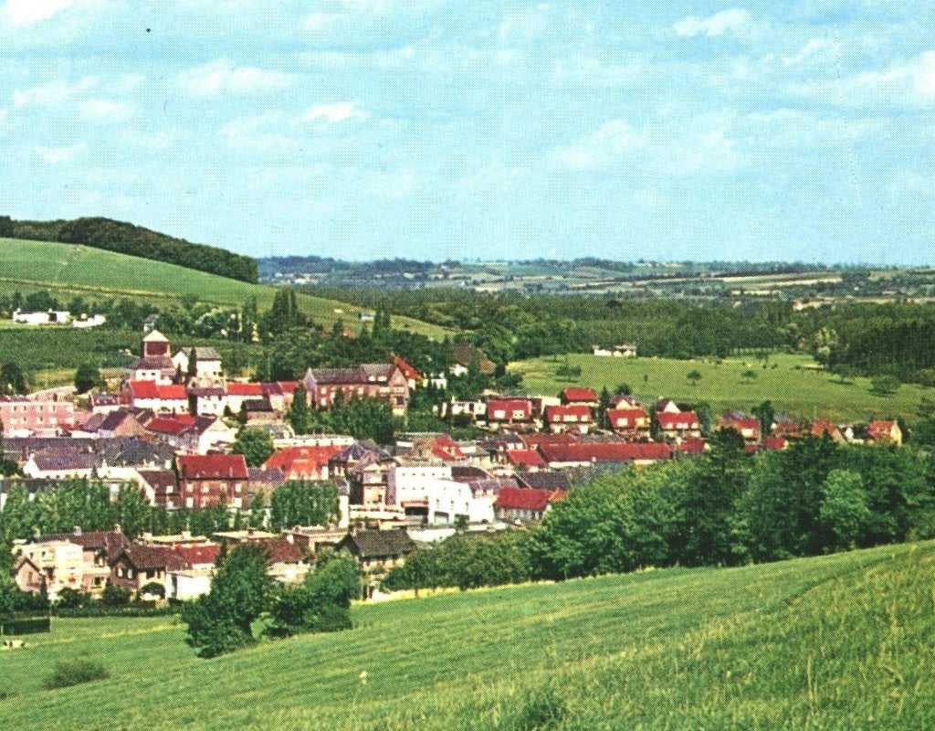 42103 Gulpen 1972 Limburg Postzegel afgeweekt, Ophalen of Verzenden, 1960 tot 1980, Gelopen, Limburg