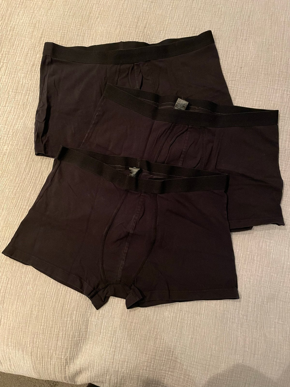 Set van 3 comfortabele zwarte boxershorts van Hema, XL, Ophalen of Verzenden, Zwart, Boxer