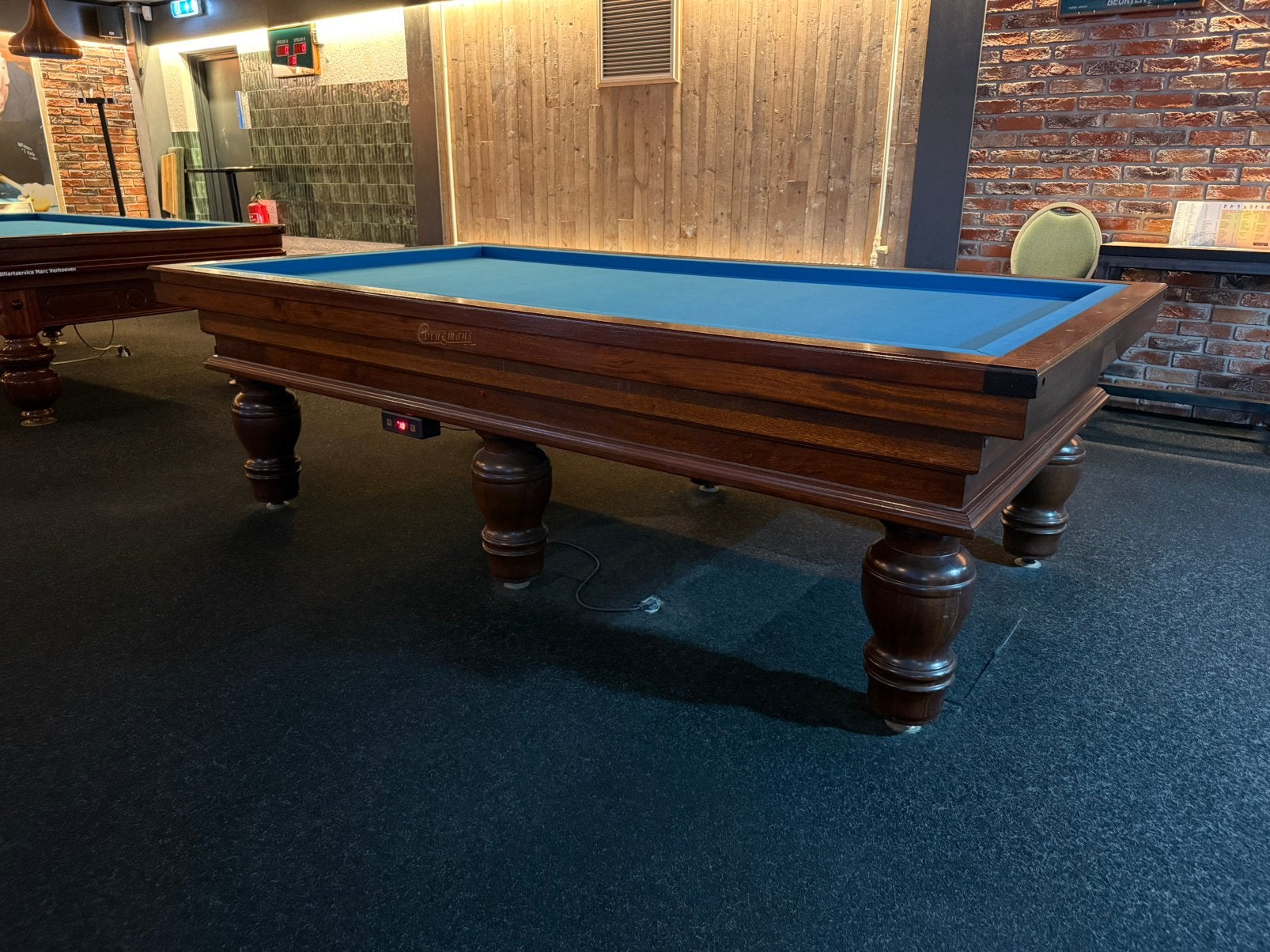Roothaert Ridder 2.30m biljarttafel, Ophalen, Zo goed als nieuw, Biljarttafel