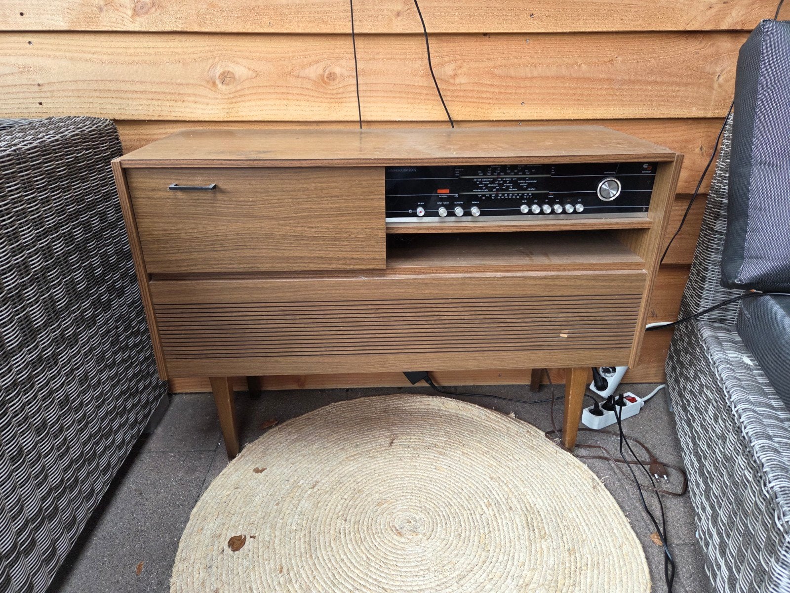 Schneider Interexclusiv 2002 Platenspeler met Radio, Ophalen, Gebruikt, Platenspeler, Overige merken