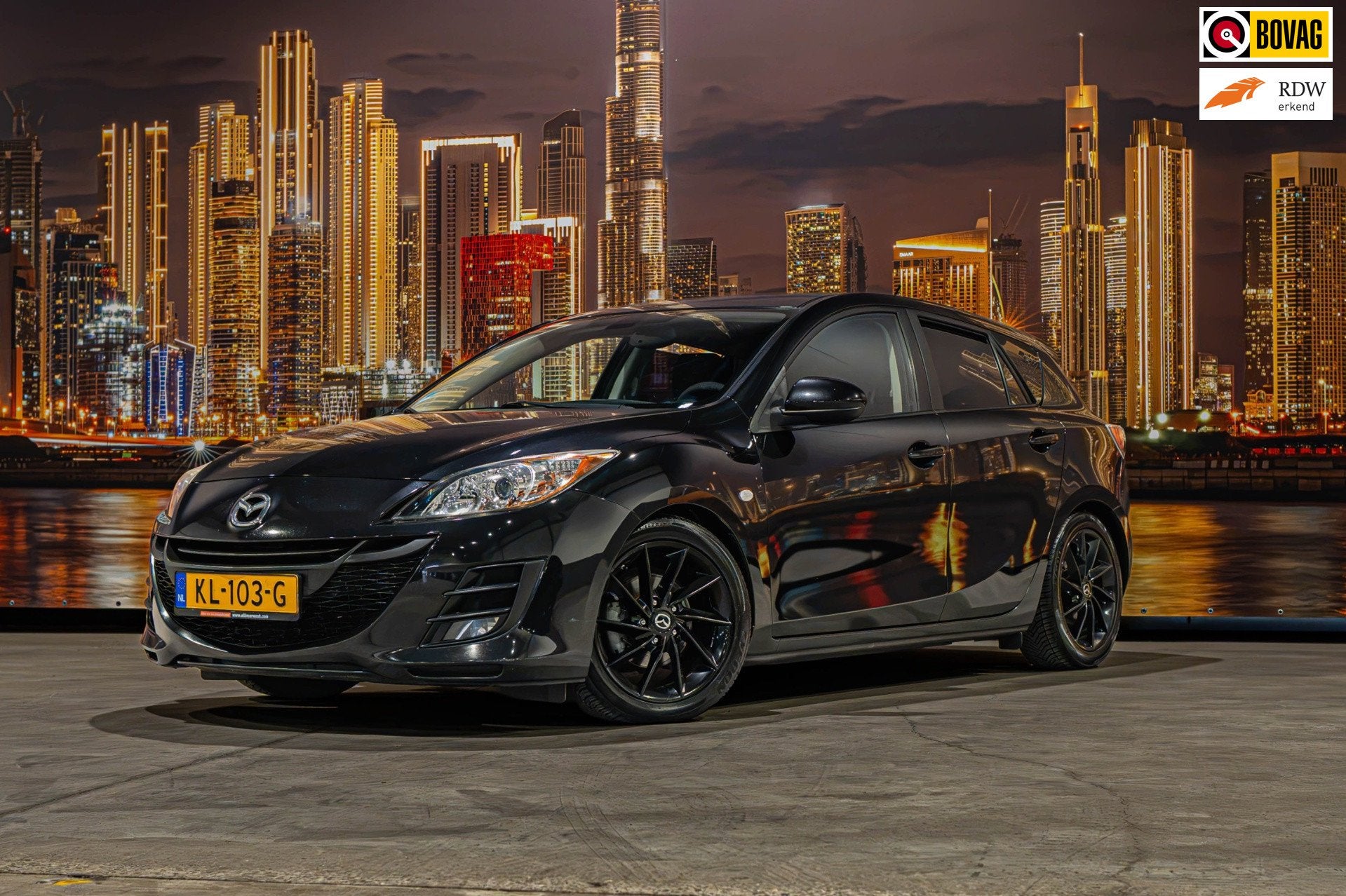 Mazda 3 1.6 Business, Auto's, Voorwielaandrijving, Dealer onderhouden, Gebruikt, 4 cilinders