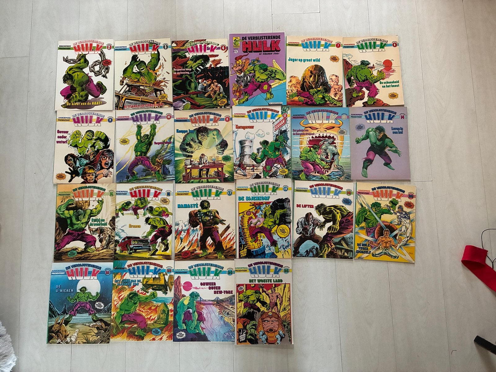 De Verbijsterende Hulk, Boeken, Meerdere stripboeken, Ophalen of Verzenden, Gelezen