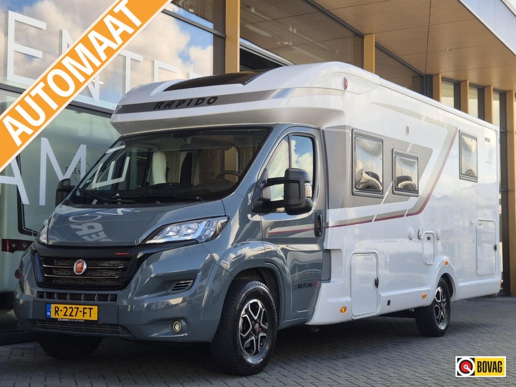 Rapido 696 F 60 Edition Automaat Face to face, Caravans en Kamperen, Automaat, Chemisch toilet, Fiat, Bedrijf