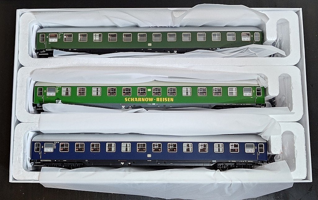ACME 55306 - set ligrijtuigen Scharnow exact 1/87, Treinset, Gelijkstroom, Nieuw, Ophalen
