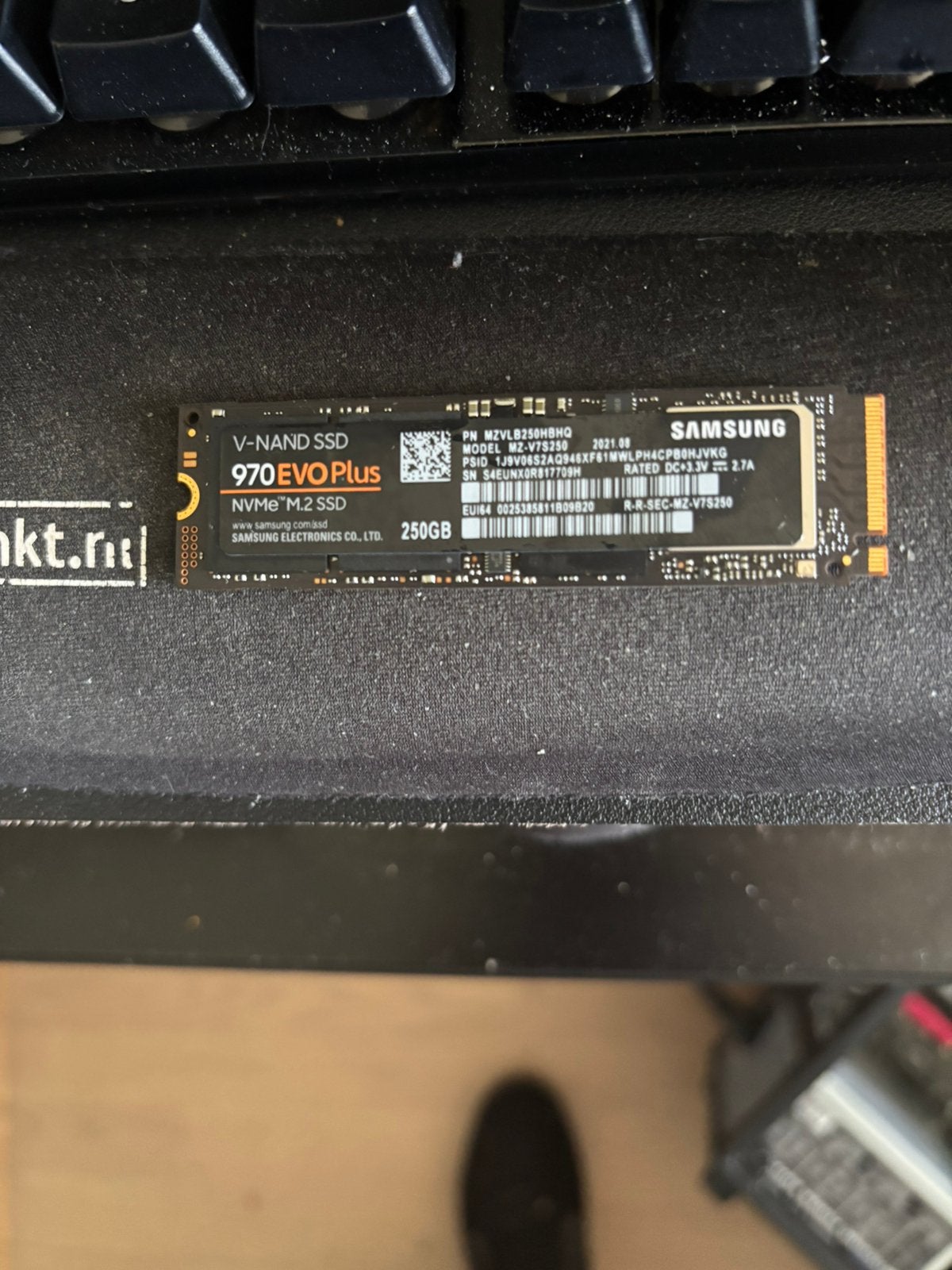 Samsung ssd kaart, Computers en Software, Intern, SSD, Ophalen of Verzenden, Zo goed als nieuw