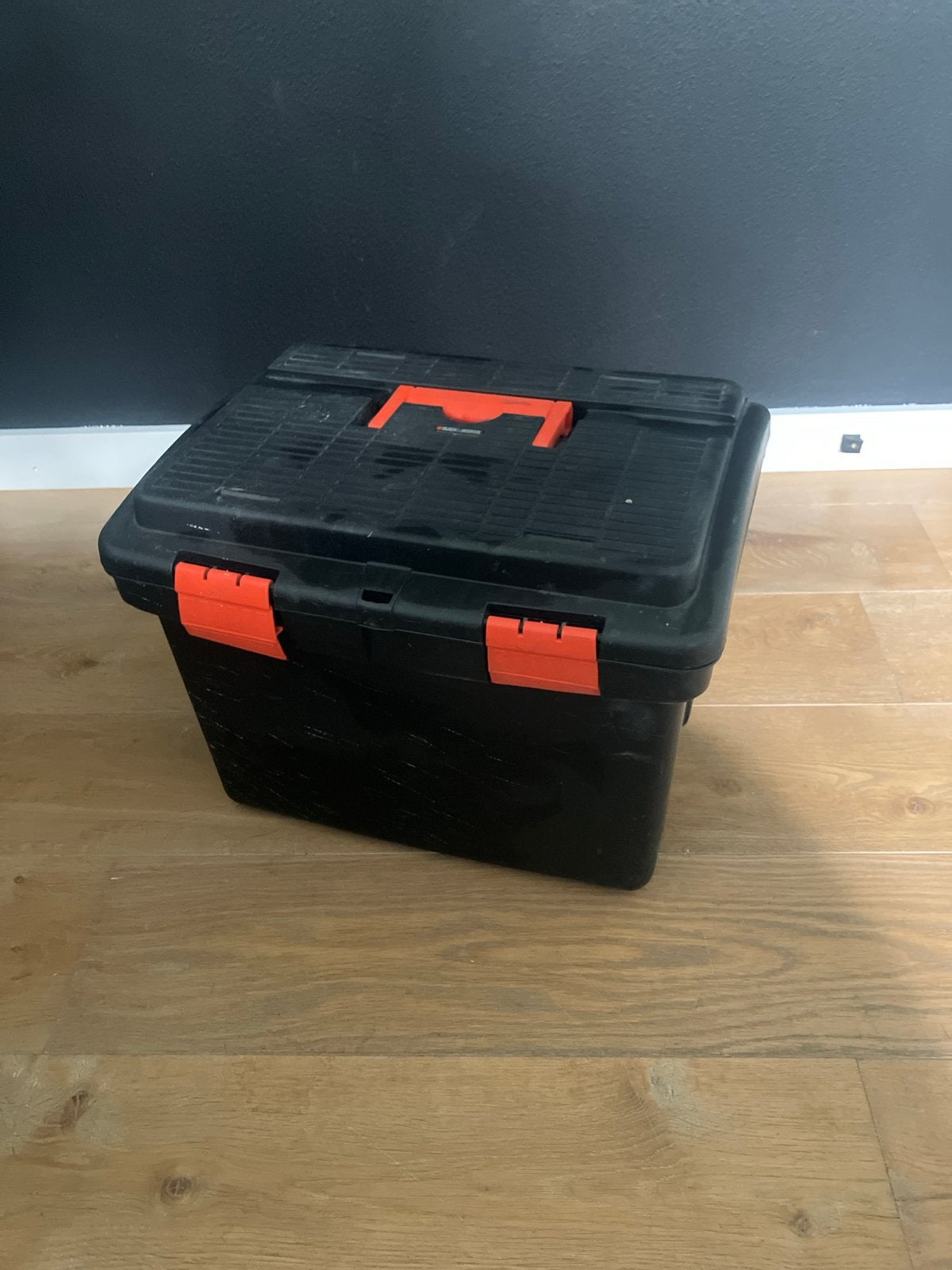 Black & Decker Gereedschapskist - Zwart met Oranje, Ophalen, Gebruikt