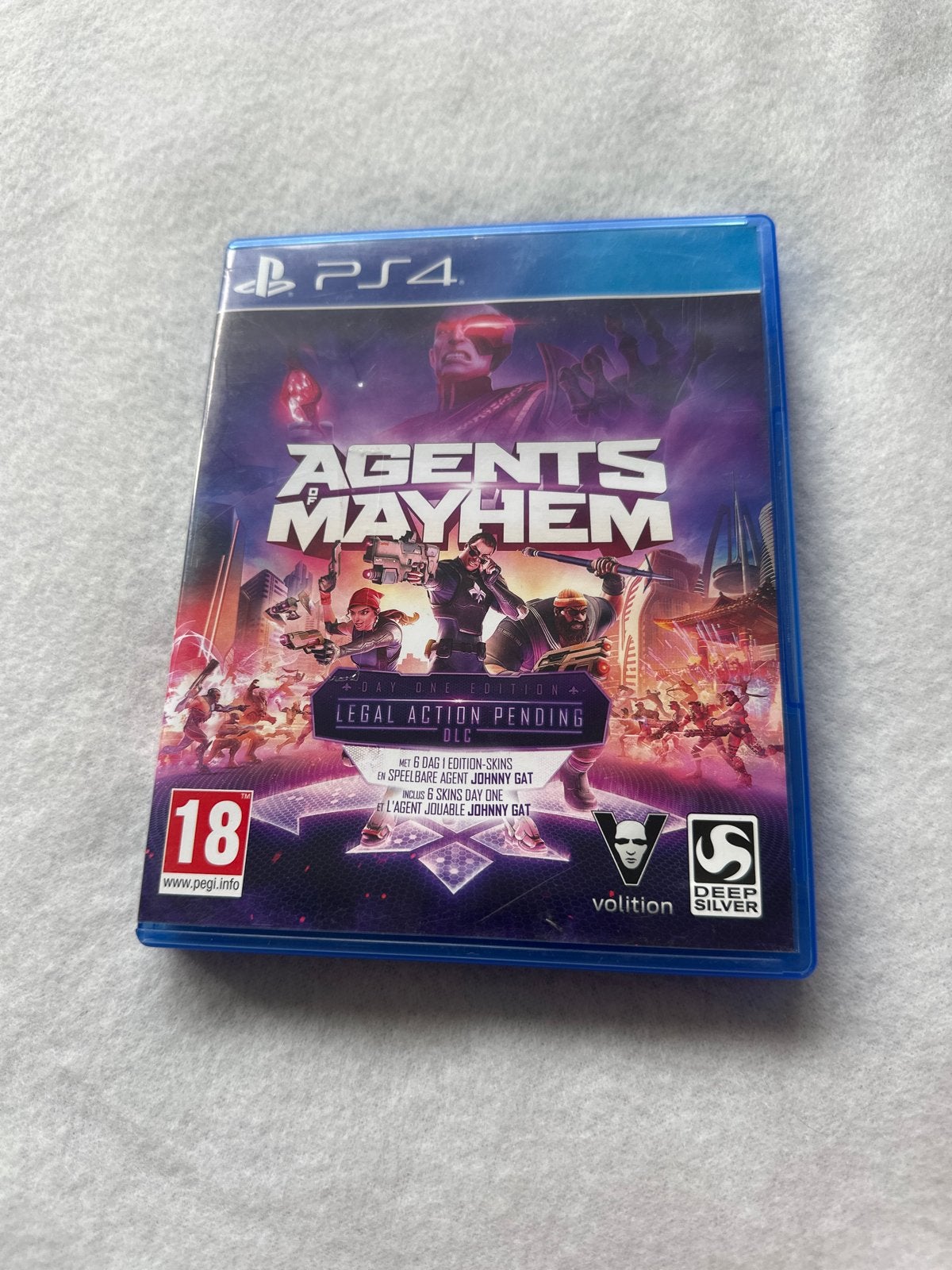 Agents of Mayhem PS4 - Legal Action Pending DLC, Avontuur en Actie, Online, Vanaf 18 jaar, 1 speler