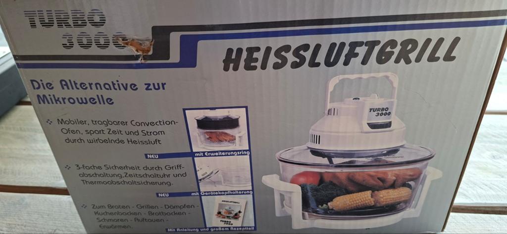 Turbo 3000 Heteluchtoven - Nieuw in Doos, Witgoed en Apparatuur, Ophalen, 45 tot 50 cm, Overige merken, Hete lucht