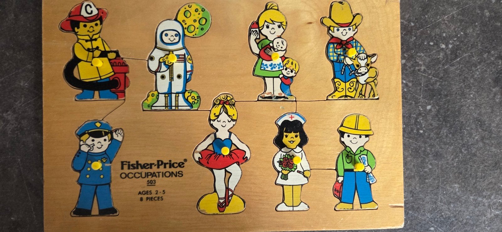 Fisher Price puzzel, Ophalen of Verzenden, Gebruikt