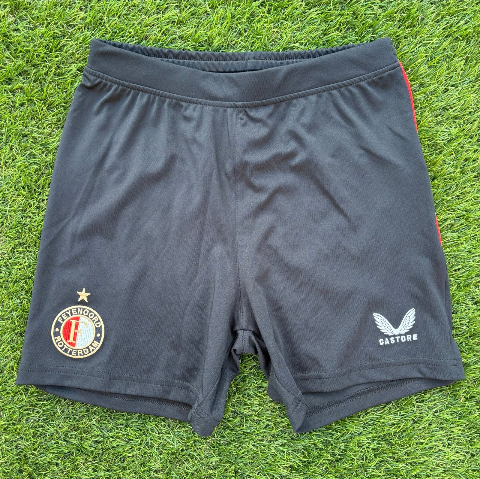 Feyenoord Castore Voetbalbroekje Maat 158CM, Ophalen of Verzenden, Gebruikt, Broek